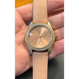 Women's 40mm Rose Gold Tone Charming Charlie Watch, Crystal Accents